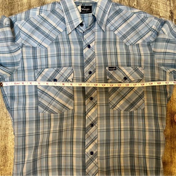 Vintage Wrangler Pearl Snap Western Shirt - Picture 5 of 9